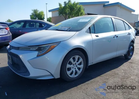 2020 Toyota Corolla Le z USA, uszkodzony, nr VIN 5YFEPRAE9LP146603